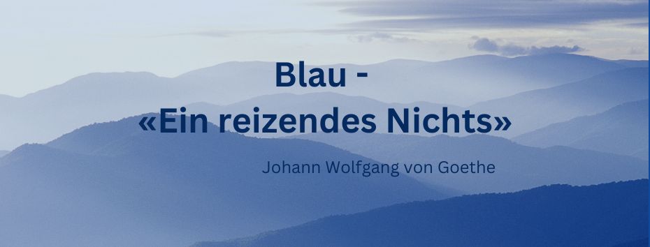 blau zitat