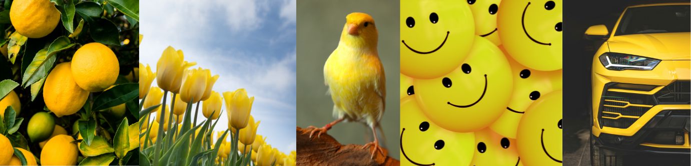 Juni - Gelb/Hellgelb